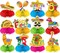 Cinco De Mayo Decorations Honeycomb Centepieces, 12Pcs Fiesta Mexican Themed Taco Table Decorations Mexican Centerpieces for Tables for Fiesta Mexican Cinco De Mayo Birthday Party Decorations